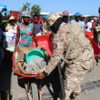 Decenas de haitianos cruzan frontera al mercado de Dajabón mientras Haití tiene sospecha de ántrax
