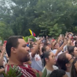Venezolanos en Santo Domingo oran por las elecciones presidenciales de su país