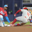 Otto López se queda a un triple del ciclo y Marlins se recuperan con victoria 9-5 sobre Filis