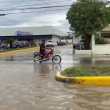 Se registran inundaciones en Mao