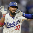 Serie Mundial: la gran jugada de Teoscar Hernández en los Dodgers de Los Ángeles