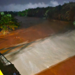 Río Masacre en Dajabón registra fuerte crecida por lluvias tras la incidencia de una vaguada