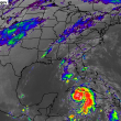 Rafael ya es un huracán categoría 1 mientras avanza hacia Cuba