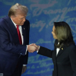 Kamala dice a Trump que trabajará para una 