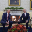 Biden recibe a Trump en la Casa Blanca con un 