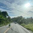 Obras Públicas evalúa causa de grietas en carretera Las Galeras, Samaná