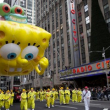 Desfile del Día de Acción de Gracias de Macy's: globos gigantes, clima lluvioso y 21 manifestantes arrestados