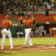 Grand slam de Francisco Peña da victoria Toros sobre Águilas