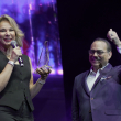 Gilberto Santa Rosa despide su tour por todo lo alto: Milagros Germán cantó y le galardonó