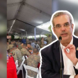 Miembros del Ejército disfrutan almuerzo navideño junto al presidente Abinader