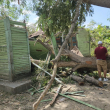 Anciana pide apoyo para reconstruir vivienda destruida por ventarrón y lluvias