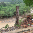 Bajabonico Arriba al borde del colapso por estragos de las lluvia y abandono de las autoridades