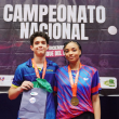 Castro y Cabrera se coronan como campeones nacionales de tenis de mesa