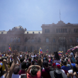 Venezolanos toman la Plaza de Mayo en Argentina en apoyo a Edmundo González