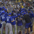 Licey le gana a las Águilas por blanqueada 7-0: Jorge Alfaro y Troy Johnston lideran la ofensiva