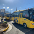 Puerto Plata recibe primera flotilla de autobuses del Sistema Nacional de Transporte Estudiantil