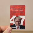 El metro de Washington lanza tarjetas recargables con la cara de Donald Trump