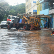 Moradores del sector de Villa Consuelo denuncian tuberías rotas por construcción de pozo filtrante