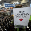 Cervezas, vinos y licores de EEUU desaparecen de las tiendas canadienses