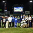 Los Tigres del Licey rinden homenaje a Matilde Dargam en aniversario 118