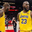 Racha de 1,297 juegos de LeBron con doble dígitos culmina, pero aporta la asistencia ganadora