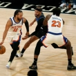 Brunson y Hart lideran victoria de los Knicks ante el Magic, Towns no vio acción por lesión