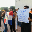 Protesta en Palacio de Justicia: “Si Hazim va para su casa, esto se prende en candela”