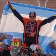 Benavides, con ventaja de dos segundos, logra la victoria más ajustada en motos del Rally Dakar