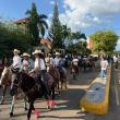 La cabalgata del 19 de enero sigue siendo el epicentro de las fiestas patronales de Monte Plata