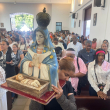 Feligreses se congregan en Santiago para celebrar misa en honor a Virgen de La Altagracia