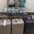 Arrestan a dos serbios e intervienen 75 paquetes de presumible cocaína en aeropuerto de Punta Cana