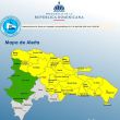 El Distrito Nacional y otras 22 provincias siguen en alerta amarilla por vaguada