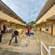 Intervienen siete escuelas impactadas por inundaciones en Puerto Plata