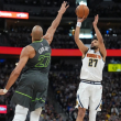 Denver inicia la postemporada con triunfo al superar 116-105 a los Timberwolves