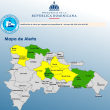 Disminuyen a seis las provincias en alerta amarilla