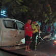 Dos personas mueren por accidente automovilístico múltiple registrado en Baní