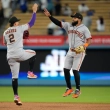 Bader y Haase conectan jonrones seguidos ante Yamamoto, Gigantes superan Dodgers