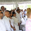 Celebran misa en honor a las madres en Parque Cementerio Puerta del Cielo