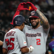 Luis García pega dos H4, incluido un grand slam, y los Nacionales aplastan Diamondbacks