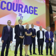Candidatos presidenciales asisten al primer debate para elecciones de Francia en 2027