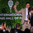 Entre lágrimas, Roger Federer ingresa al Salón de la Fama Internacional del Tenis