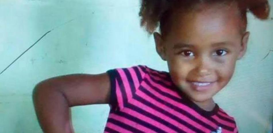 Yaneisy Rodríguez, la niña asesinada en Santiago. ARCHIVO