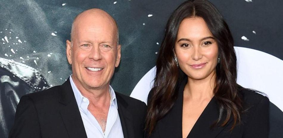 Emma Heming Willis y Bruce Willis, | Fuente externa.