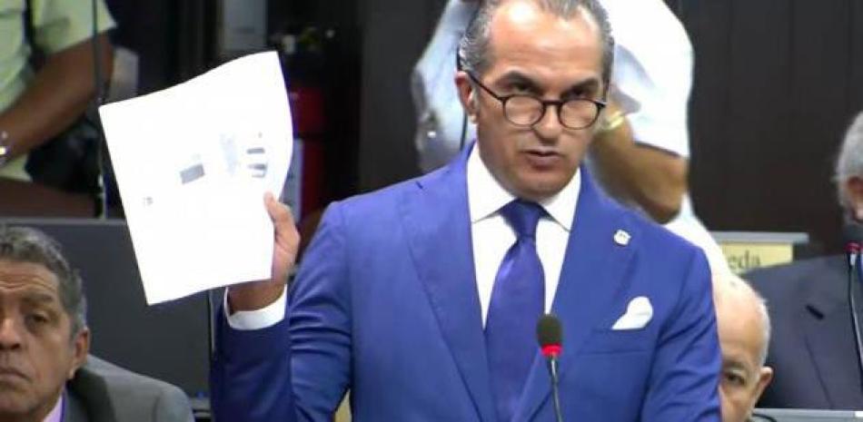 El diputado perremeísta Sergio Moya ha sido implicado por el Ministerio Público en el caso de corrupción develado por la “Operación Calamar”.