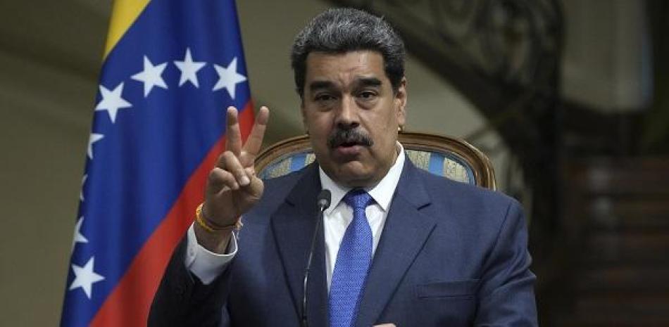 Presidente de Venezuela Nicolás Maduro. AP