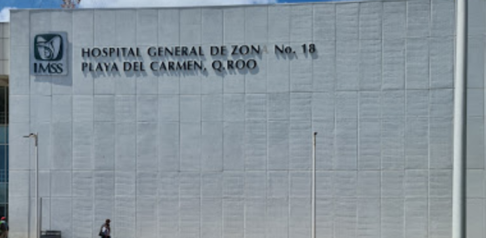 Hospital General de Zona No. 18 de Playa del Carmen, México.