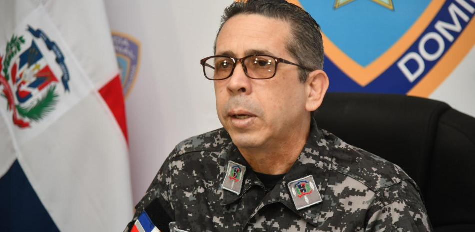 Portavoz de la Policía Nacional, coronel Diego Pesqueira.