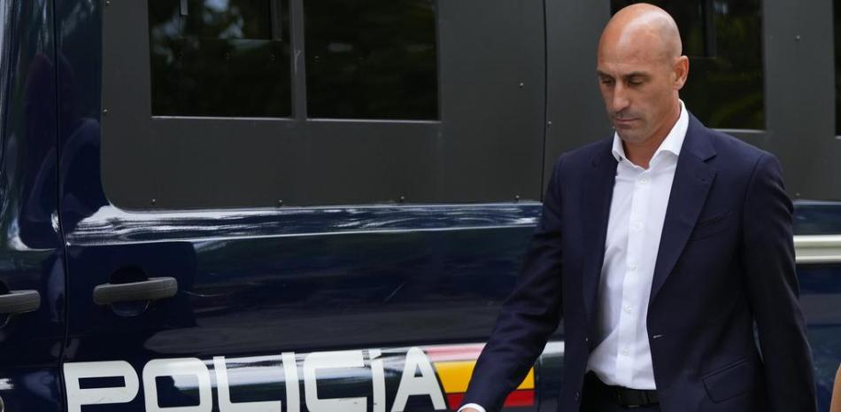 El expresidente de la federación española de fútbol Luis Rubiales