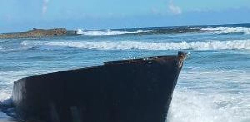 Yola interceptada en aguas de Puerto Rico