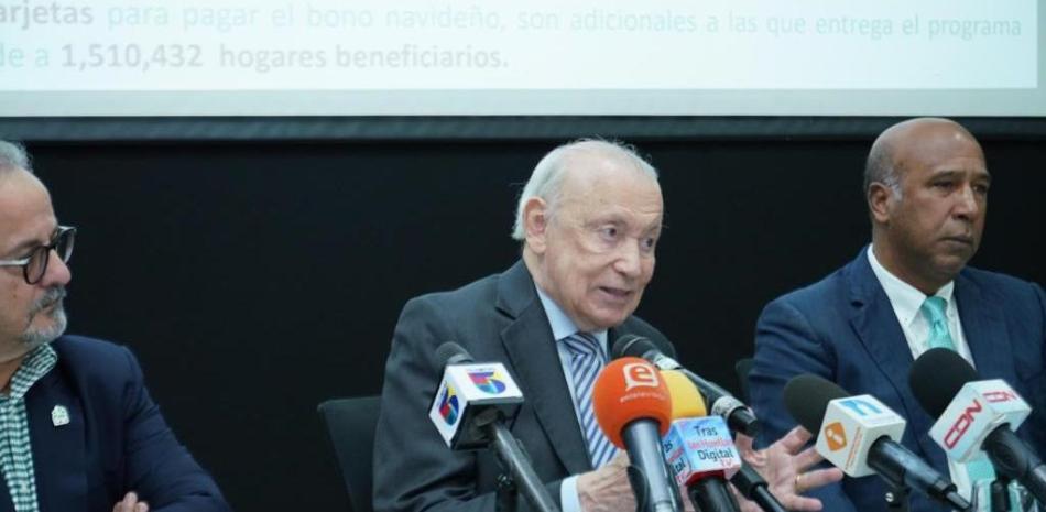 Rafael Alburquerque, exvicepresidente de la República y miembro de la Dirección Central de la Fuerza del Pueblo (FP).